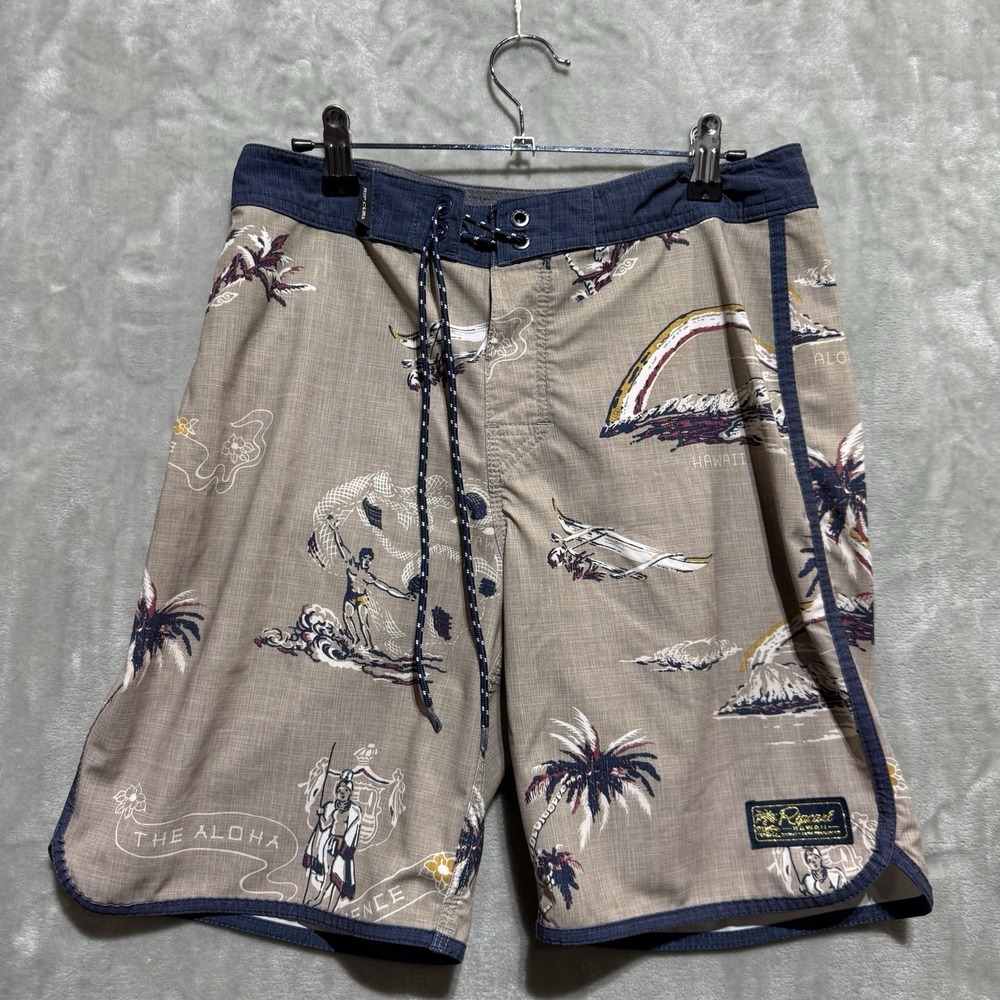 Ripcurl Mirage Ultimate Board Shorts Mens 28 Beige The Aloha Training Surfing